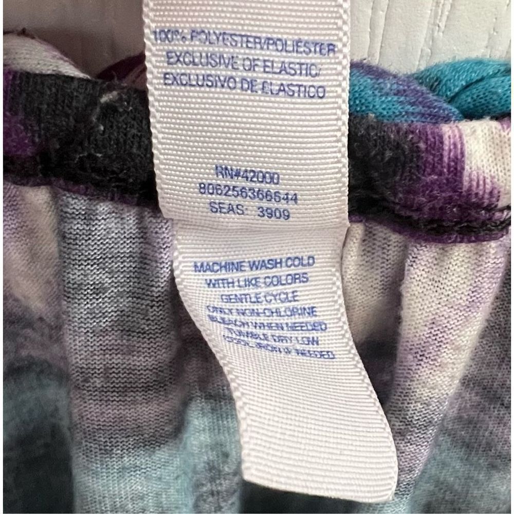 Piper and Blue Geometric Patterned Rope Strapped Tank Top With Ruched Bottom - Picture 5 of 5